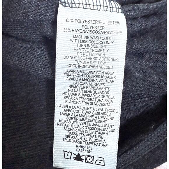 CALVIN KLEIN Performance CK Hooded Long Sleeved Tee. Charcoal Gray. Size XL - Picture 4 of 5